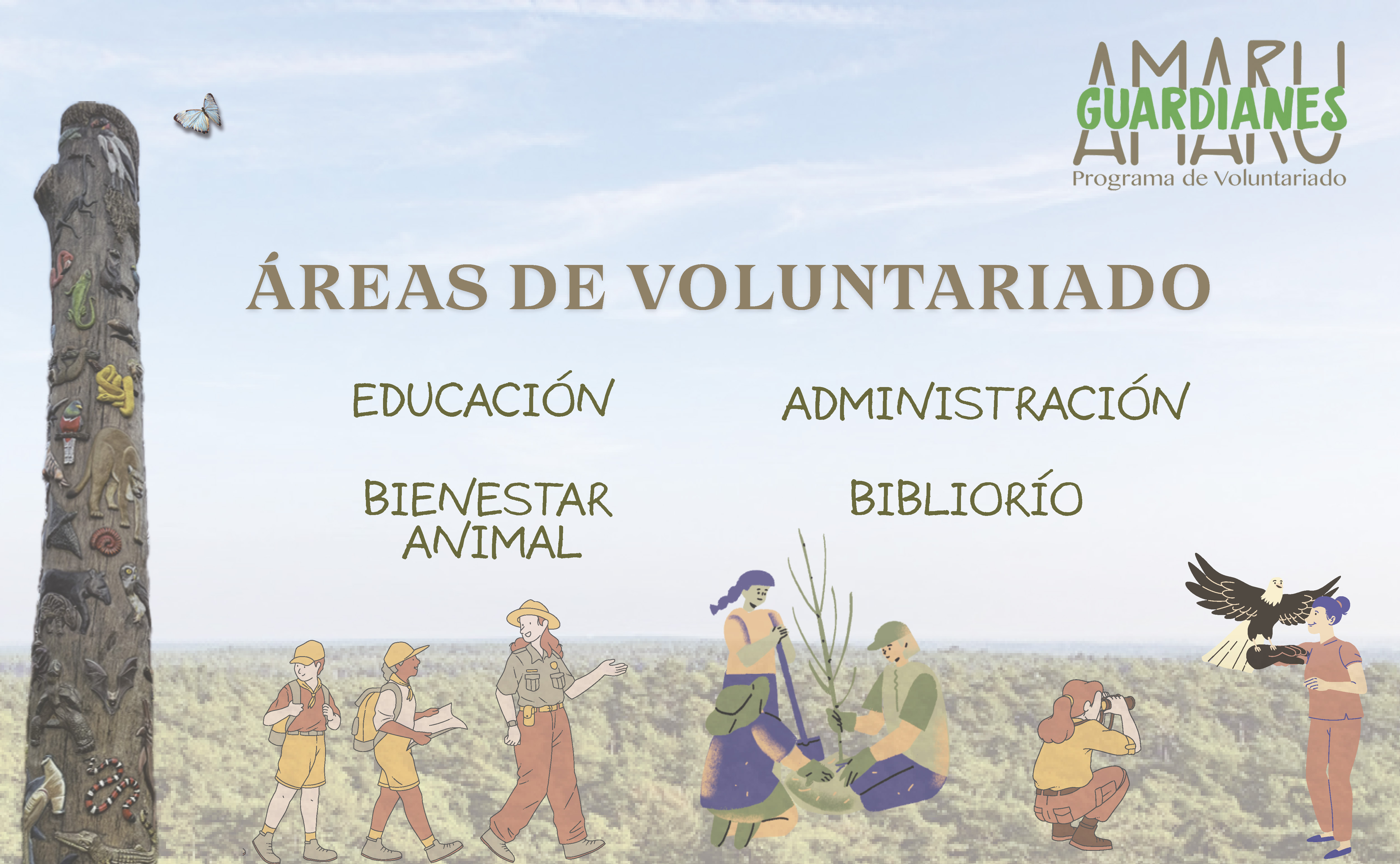 Voluntarios Nacionales - Amaru Bioparque Cuenca