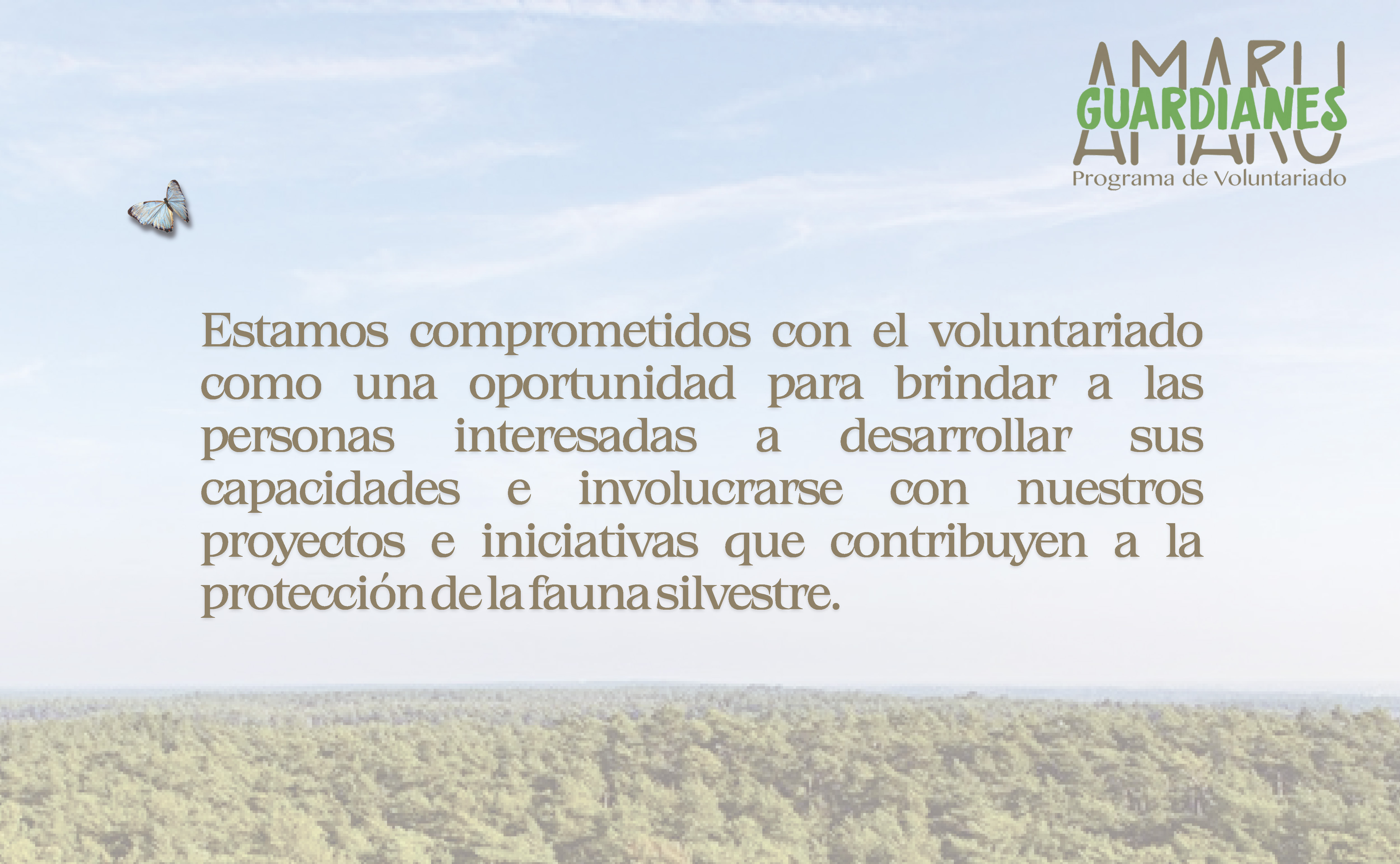 Voluntarios Nacionales - Amaru Bioparque Cuenca