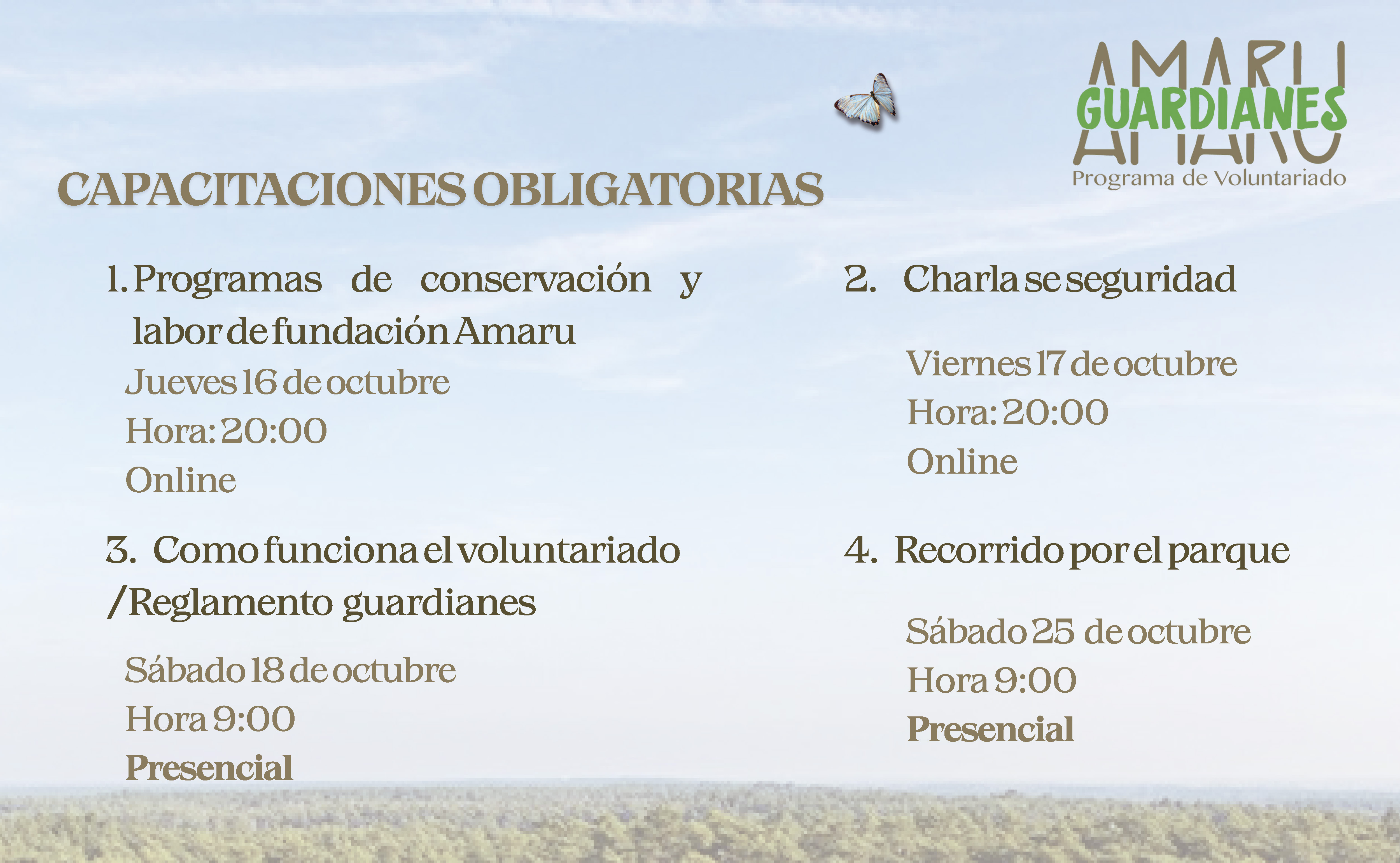 Voluntarios Nacionales - Amaru Bioparque Cuenca