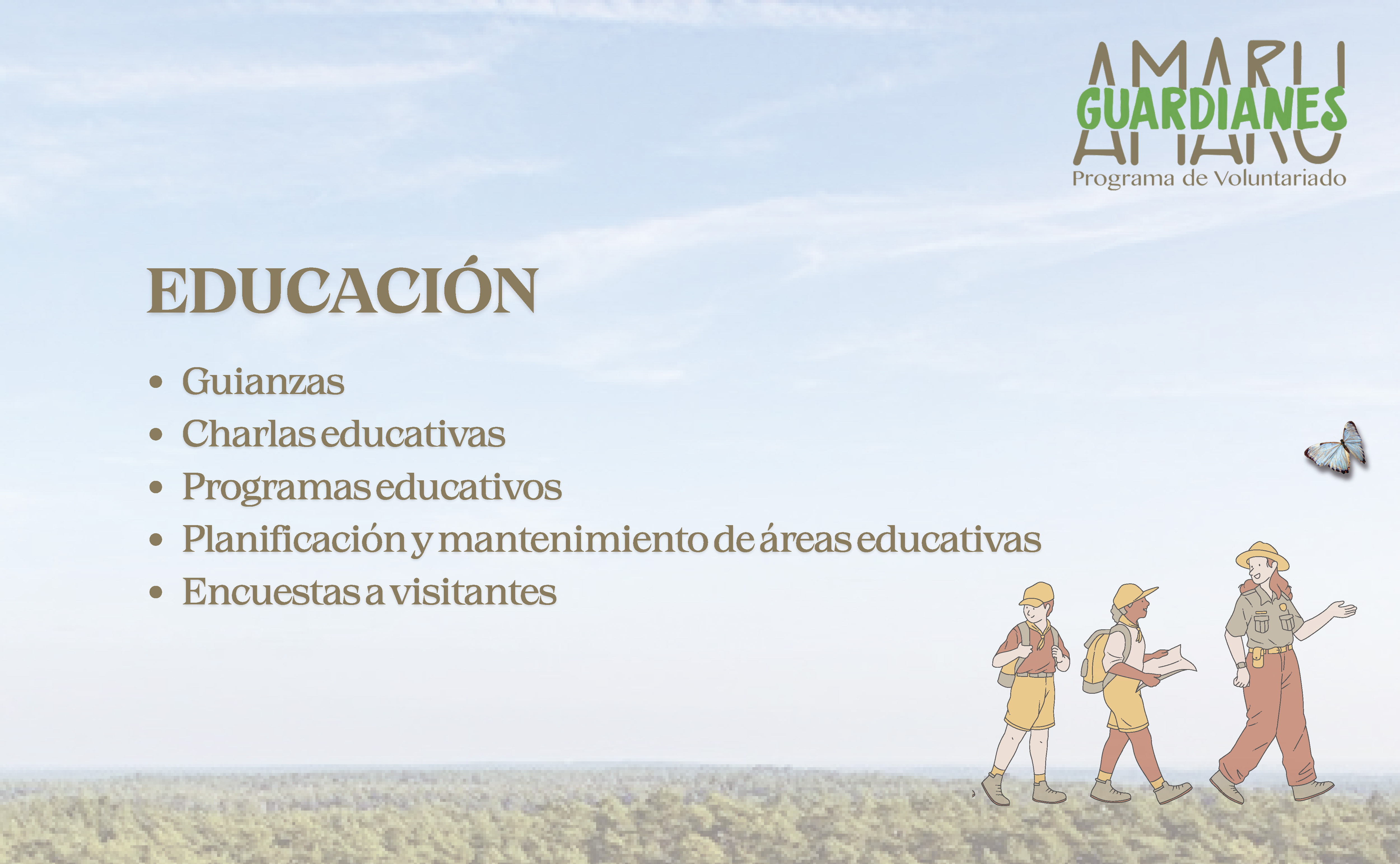 Voluntarios Nacionales - Amaru Bioparque Cuenca