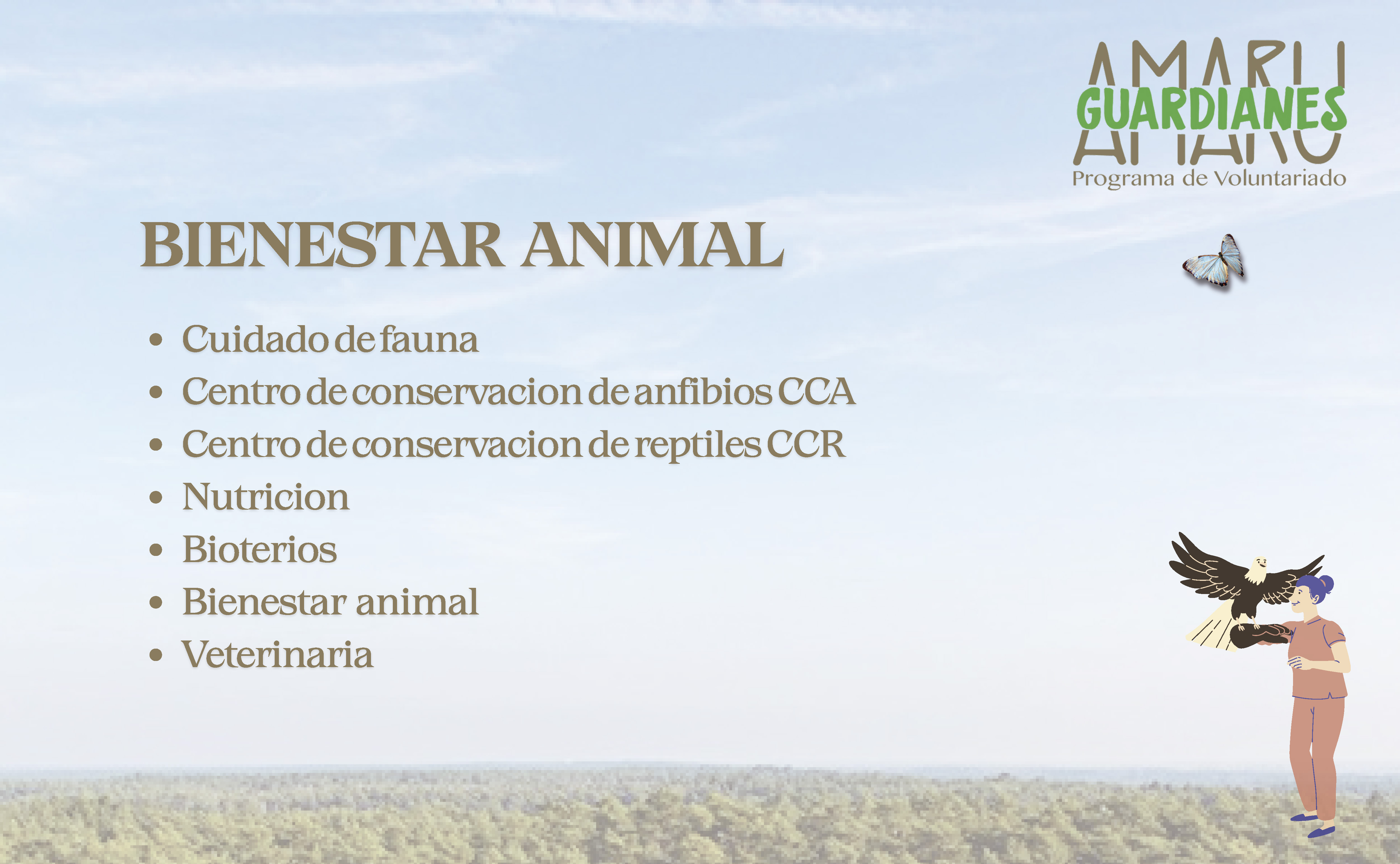 Voluntarios Nacionales - Amaru Bioparque Cuenca
