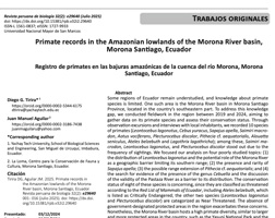 Publicaciones Científicas Bioparque Amaru